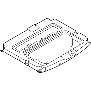 Ford 8L8Z-78115A00-A Compartment Assembly - Rear Stowage