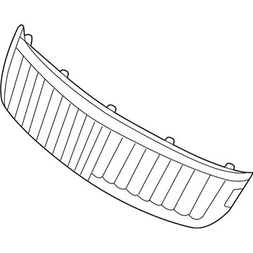 Lincoln Zephyr Grille - 6H6Z-8200-A