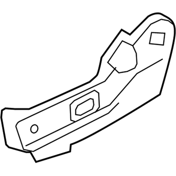 Ford 7T4Z-7862187-BC Shield Assembly