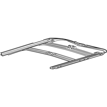 Ford 9L3Z-1651070-A Rail Assembly - Roof