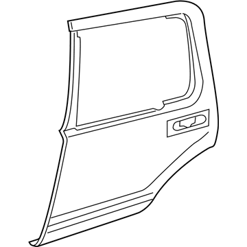 Ford 1L2Z-7824701-AC Panel Assembly - Door - Outer