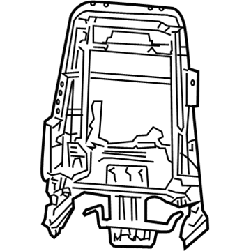Ford 1W4Z-5461019-BA Frame Assembly