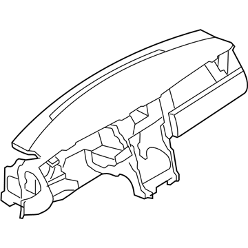 Ford 8R3Z-6304320-BB Panel - Instrument