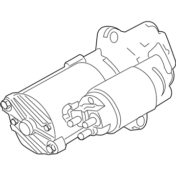 Ford FJ5Z-11002-A Starter Motor Assembly