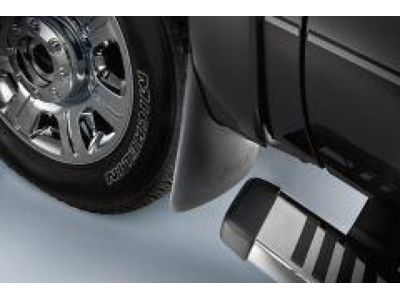 Ford Front Molded Splash Guards With Ford Oval Logo HC3Z-16A550-CB