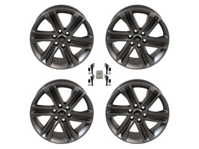 Ford 20"X8.5" Dark Alloy Wheel Kit M100-7KS2085F1-5