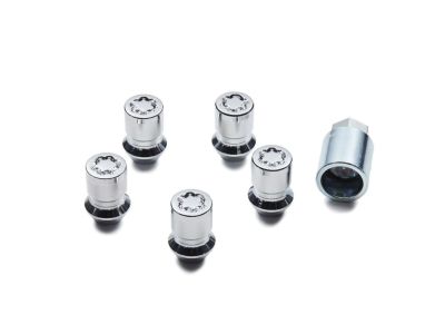 Ford Chrome Plated Wheel Locks for Exposed Lugs M2DZ-1A043-A