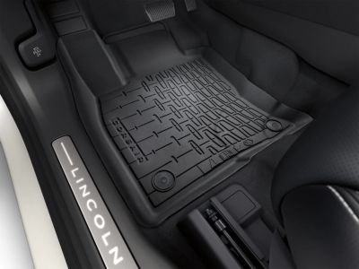 Ford Black Tray Style Floor Liner 4Pc Set For Gas Models LJ7Z7-813300-AB