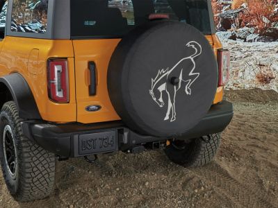 Ford Abstract Bronco, Oxford White Ink Spare 32Inch Tire Cover M2DZ9-945026-A