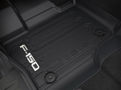 Ford 3pc All Weather Floor Liner Tray for Carpet Floor ML3Z1-613300-AA