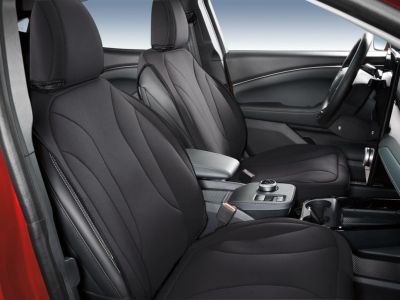 Ford Front Seat Covers - Black VLJ8Z-15600D-20A