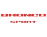 Ford Bronco Sport Graphics, Stripes, and Trim Kits