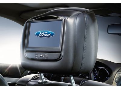 Ford DVD by INVISION - Dual Headrest, Leather Lt. Camel VBA5Z-10E947-AA