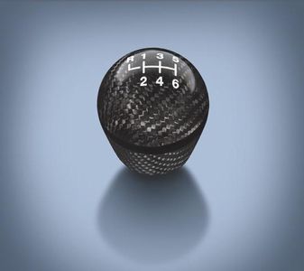 Ford Shift Knob - Black, Carbon Fiber, 6 Speed FM5Z-7213-B