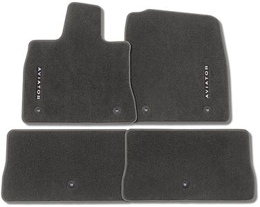 Ford Floor Mats - Carpeted, Dark Slate, 4 - Piece Set LC5Z-7813300-AB