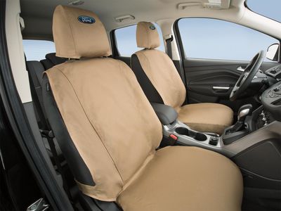 Ford Seat Saver Seat Covers by Covercraft - Front, Taupe VDL8Z-15600D20-B