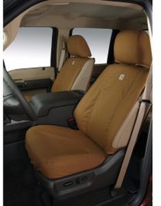 Ford Seat Saver Seat Covers by Covercraft - Front, Carhartt Brown VDL8Z-15600D20-D