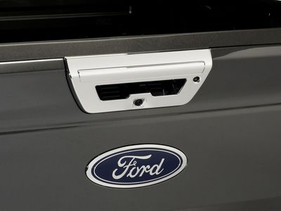 Ford Tailgate Latch Trim - Chrome, Bezel Only, Power Latch VFL3Z-1522404-E