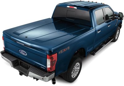 Ford Tonneau/Bed Cover - Painted Hard One - Piece by Undercover, Blue Jeans Metallic, For 6.75 Bed VHC3Z-99501A42-AC