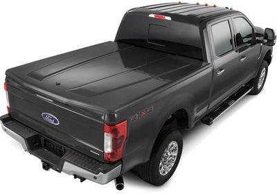 Ford Tonneau/Bed Cover - Painted Hard One - Piece by Undercover, Magnetic Metallic, For 6.75 Bed VHC3Z-99501A42-AE