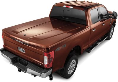 Ford Tonneau/Bed Cover - Painted Hard One - Piece by Undercover, Bronze Fire Metallic, For 6.75 Bed VHC3Z-99501A42-AF