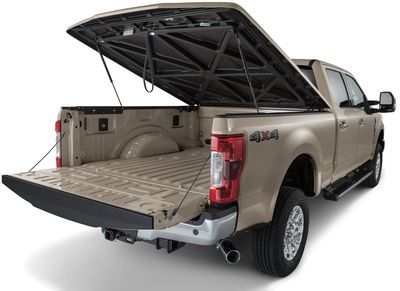 VHC3Z-99501A42-AJ Ford Tonneau/Bed Cover - Painted Hard One - Piece by Undercover, White Gold Metallic, For 6.75 Bed Product Photo 2 of 2