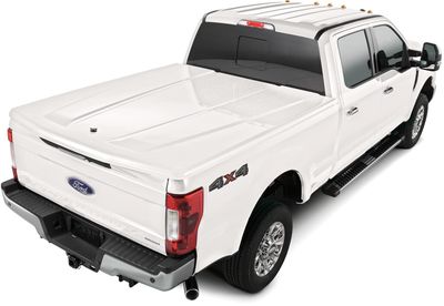VHC3Z-99501A42-AL Ford Tonneau/Bed Cover - Painted Hard One - Piece by Undercover, White Platinum Metallic Tri - coat, For 6.75 Bed Product Photo 1 of 2