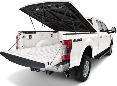 VHC3Z-99501A42-AL Ford Tonneau/Bed Cover - Painted Hard One - Piece by Undercover, White Platinum Metallic Tri - coat, For 6.75 Bed Product Photo 2 of 2