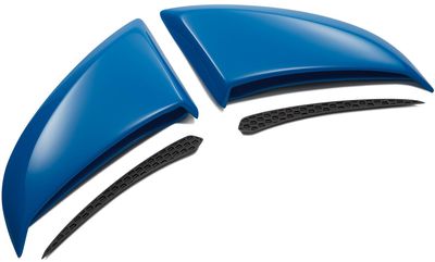 Ford Scoops - Side Quarter, Grabber Blue VHR3Z-63279D36-AJ