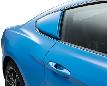 Ford Scoops - Quarter Window, Grabber Blue VHR3Z-63280B10-AJ
