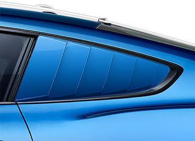 Ford Louvers, Quarter Window by Air Design - Lightning Blue VJR3Z-63280B10-CH