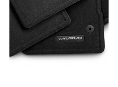 Ford Floor Mats - Carpeted, 4-Piece, Charcoal Black Front and Rear DG1Z-5413300-AA