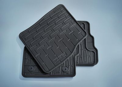 Ford Floor Mats - All-Weather Thermoplastic Rubber, Black EJ7Z-7813300-CB
