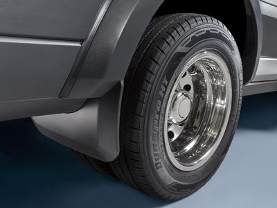 Ford Splash Guards - Molded, Black, Dual Rear Wheels EK3Z-16A550-CA
