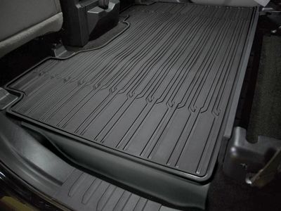 Ford Floor Mats - Tray Style, Ebony, 3-Piece, SuperCrew HL3Z-1613300-AA