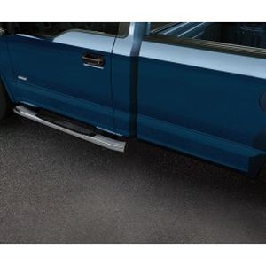 Ford Chrome Aluminum 5" Side Step Bars FL3Z-16450-AB