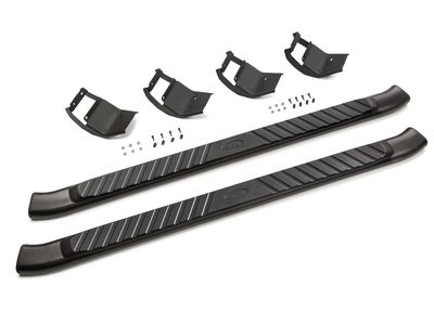 Ford Step Bars - 5 Inch, Black, Super Cab FL3Z-16450-EB