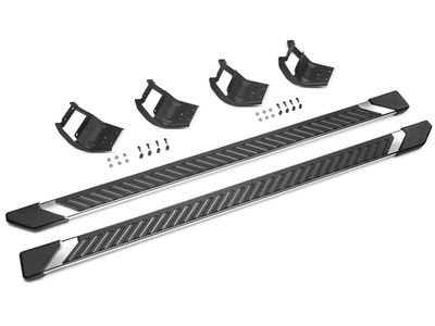 Ford Chromed Aluminum 5" Step Bars FL3Z-16450-GB