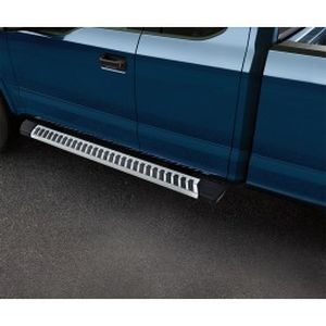 Ford Step Bars - 6 Inch Angular, Painted Magnetic, Super Cab FL3Z-16450-NC