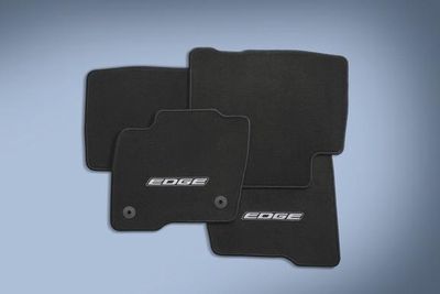Ford Black 4pc Carpet Floor Mat Set FT4Z-5813300-BA