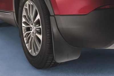 Ford Splash Guards - Molded, Rear, Med. Dk. Platinum, With Lincoln Logo GA1Z-16A550-BA