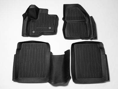 Ford Floor Mats - Tray Style, 4-Piece, Black HA8Z-7413086-AA