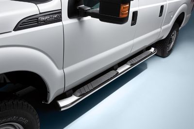 Ford Chromed Aluminum 5" Step Bars HC3Z-16450-DB