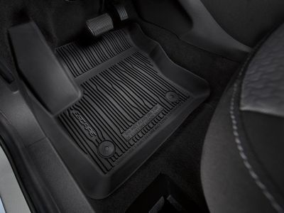Ford Floor Mats - Tray Style, 4-Piece, Black HJ5Z-7813300-AA