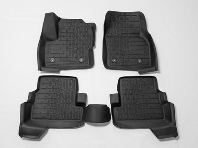 Ford Floor Mats - Tray Style, 4-Piece, Black HJ7Z-7813300-AA