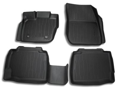 Ford Floor Mats - Tray Style, Ebony, 4-Piece HS7Z-5413300-DA