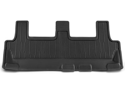 Ford Floor Mats - All-Weather Thermoplastic Rubber, Black Flat Runner, For 3rd Row JL1Z-7813182-AA