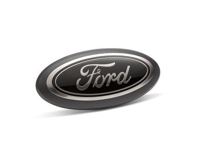 Ford Graphics, Stripes, and Trim Kits - Ford Oval Emblem, Smoke Chrome and Black Oval w/o Camera Provision LL3Z-9942528-B