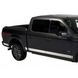VFL3Z-9910146-F Ford Graphics, Stripes, and Trim Kits - Side Molding, Stainless Steel Body Side and Bed, Crew Cab, 5.5 Bed Product Photo 1 of 1