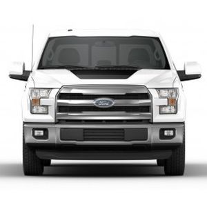 Ford Graphics, Stripes, and Trim Kits - Original Wraps, Hood Cowl Stripe Kit, Matte Black VFL3Z-9920000-F